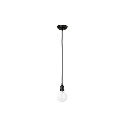 Pendel ART 1-flamme E27 IP20, sort 