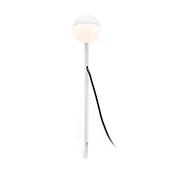 Gulvlampe PICCOLA LED IP65, hvid mat 