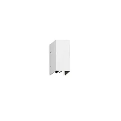 Udendørs wall luminaire BLIND up / down, 2-flammer LED IP65, hvid 