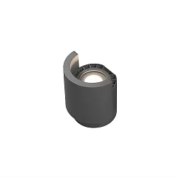 Gulvlampe NOBORU LED IP65, mørkegrå 