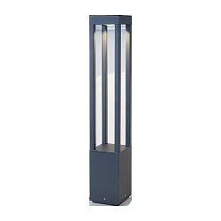 Pælelampe AGRA 650 LED IP55, mørkegrå 