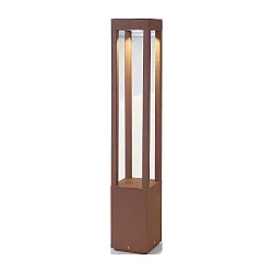 bollard lamp AGRA 650 LED IP55, brown 