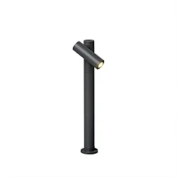 Pælelampe SPY LED IP65, mørkegrå 