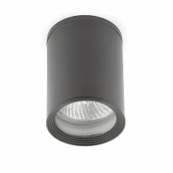 Udendørs loftlampe TASA E27 IP44, mørkegrå 