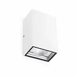 Udendørs wall luminaire LING 2-flammer LED IP54, hvid mat 