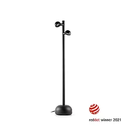 Pælelampe BROT 900 2-flammer LED IP65, sort 