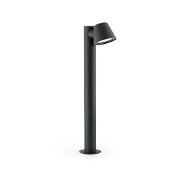 Pælelampe GINA GU10 IP44, mørkegrå 