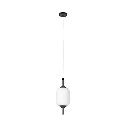 pendant luminaire SAIGON OUT E27 IP44, dark grey 