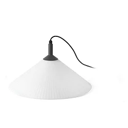 pendant luminaire SAIGON OUT E27 IP44, dark grey 