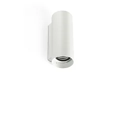 outdoor wall luminaire KOV 2 flames LED IP65, white 