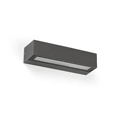 Udendørs wall luminaire LAKO LED IP65, mørkegrå 
