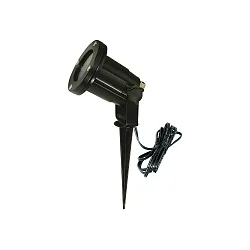Jordspydslampe TONO GU10 IP44, sort mat 