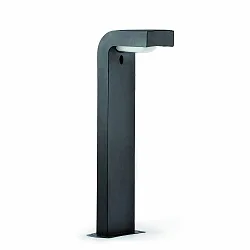 Pælelampe KLAMP E27 IP44, mørkegrå 