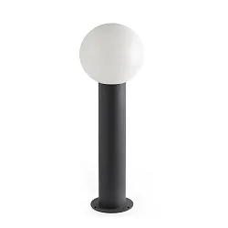 Udendørs stativlampe MOON E27 IP44, mørkegrå 