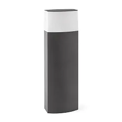 Pælelampe DATNA 600 E27 IP44, mørkegrå 