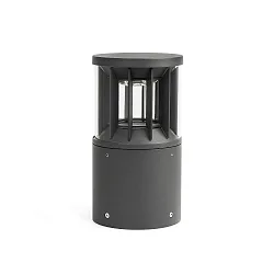 Standerlampe SCREEN LED IP65, mørkegrå dæmpbar