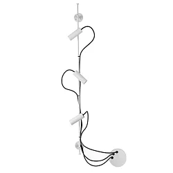 Udendørs wall luminaire CLAP 3-flammer LED IP65, sort 