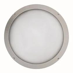 Udendørs wall luminaire IP65, sølv 