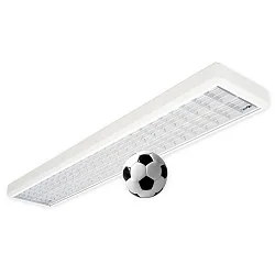 grid luminaire ball proof, switchable IP20