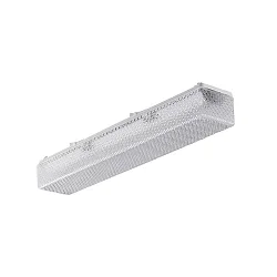 Fugttæt armatur AWL117050P.3283 kort, omskiftelig, prismatisk IP50, hvid 