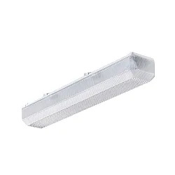 LED Damp-proof luminaire, prismatic, 25W, 3000K, 3200lm, IP50, white