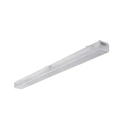 Fugttæt armatur AWL147050P.6983 lang, omskiftelig, prismatisk IP50, hvid 