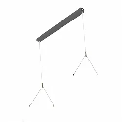 canopy FL-PLN242063MPS.8584L DALI controllable, incl. LED driver, black