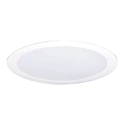 ceiling recessed luminaire Ø19 flat, round IP44, white dimmable