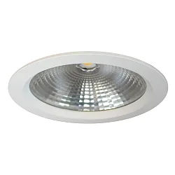 Indbygnings loftlampe Ø24,2 rund IP44, hvid dæmpbar