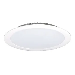Downlight EDL2260A.4083 flad, omskiftelig IP44, hvid 