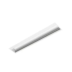 LED Recessed grid luminaire, asymmetrical, 20W, 4000K, 2500lm, IP20, DALI dimmable, white