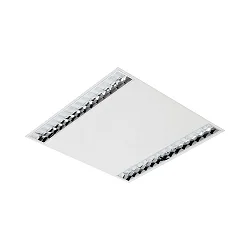 Lampe til arbejdsstation ERLE411852H.4084M 2-fold, UGR < 19, multipower IP20, hvid dæmpbar