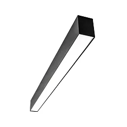 Lysbøjle MICROPAL®, UGR<19 / 1127MM / 830 overflademonteret version, DALI styrbar, direkte IP40, sort 