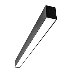 Lysbøjle MICROPAL®, UGR<19 / 1687MM / 840 overflademonteret version, DALI styrbar, direkte IP40, sort 
