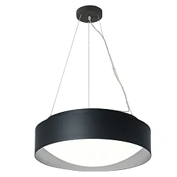 pendant luminaire PREMIUM ARCHITEKTUR Ø 30,8cm IP20, black, metal grey dimmable