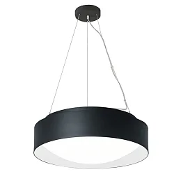 pendant luminaire PREMIUM ARCHITEKTUR Ø 30,8cm IP20, black, snow white dimmable