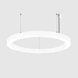 pendant luminaire Ø 115.5CM CCT Switch, direct, UGR < 19, multipower, ring shape IP40, white 