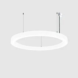 Pendel Ø 62CM CCT Switch, direkte / indirekte, UGR < 19, multipower, ringform IP40, hvid 