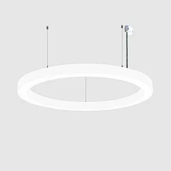 Pendel Ø 98CM CCT Switch, direkte / indirekte, UGR < 19, multipower, ringform IP40, sort dæmpbar