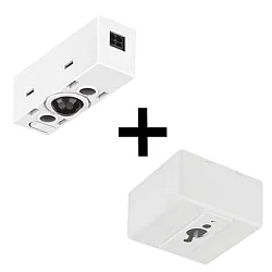 tilstedeværelsesdetektor overflademonteret version, hvid