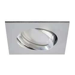 Downlight QDL5350C.0584 svingbar, firkantet GU10 IP20, chrom 