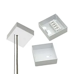 tilbehør Wireophæng SA4500DA, grå, hvid 8.5cm
