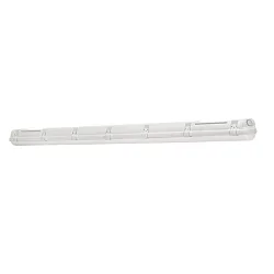 LED Damp proof luminaire, premium, 43W, 4000K, 5700lm, IP66, DALI dimmable, grey