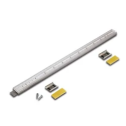 Double, Pluggable LED Stick LED Twin-Stick 2, without dark areas, 24V DC, 30cm, 72 LED, 4.4W 5000K 55°, CRi >80