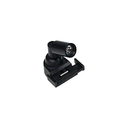 Showcase luminaire LED Track Point S for 24V LED Track, incl. adapter, 2 interchangeable lenses, swivelling, 1.5W 4000K 10/30°