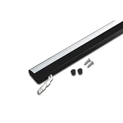 LED Skab armatur Dynamic LED ModuLite F, IP20, 230V, 60cm, 10W 2700-5000K, dæmpbar, inkl. Dynamic controller, sort