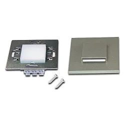 LED Wall recessed luminaire LED Wall Up&Down for flush mounted and cavity wall boxes, IP20, 7.5 x 7.5cm, 230V, 1.8W 3000K 90lm