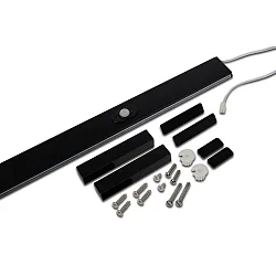 Armatur til brug under kabinettet med bevægelsesdetektor IP20, sort 4,7W 175lm 4000K CRI 90-100 60cm