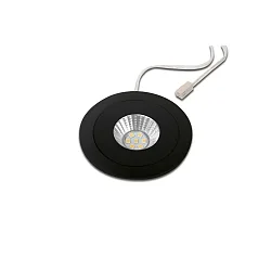 LED Indbygningsspot med lavt blændingsniveau, boliger metal, ca. 2700K, Snapkrogsamling