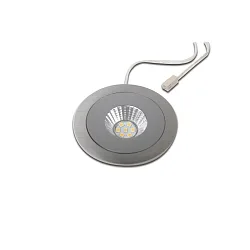 LED Indbygningsspot med lavt blændingsniveau, boliger metal, ca. 2700K, Snapkrogsamling